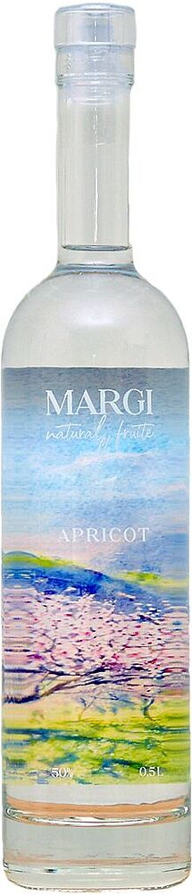 Apricot vodka "Margi" 0.5l
