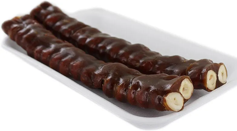 Sweet sudjuk with hazelnuts