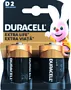 Battery ''Duracell D2 1.5V' 2 pcs.
