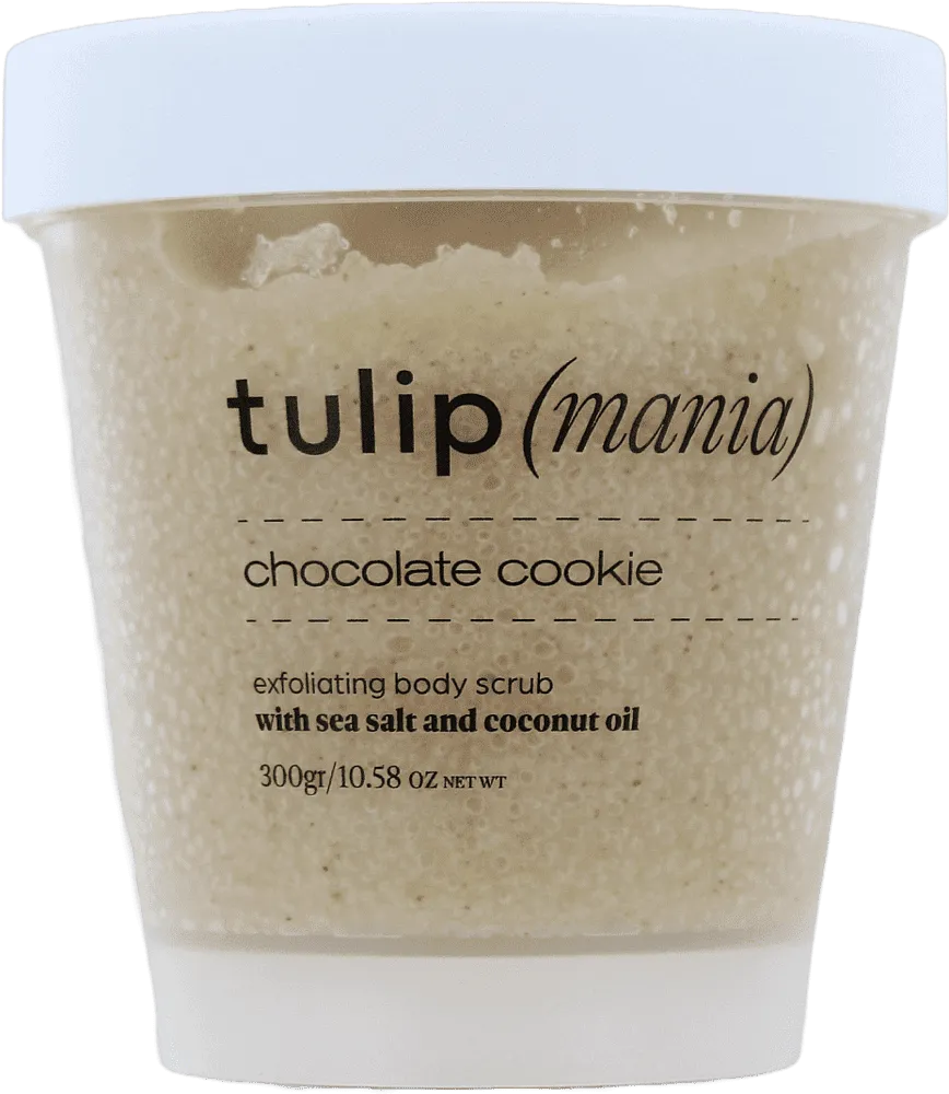 Body scrub "Tulipmania Chocolate Cookie" 300g