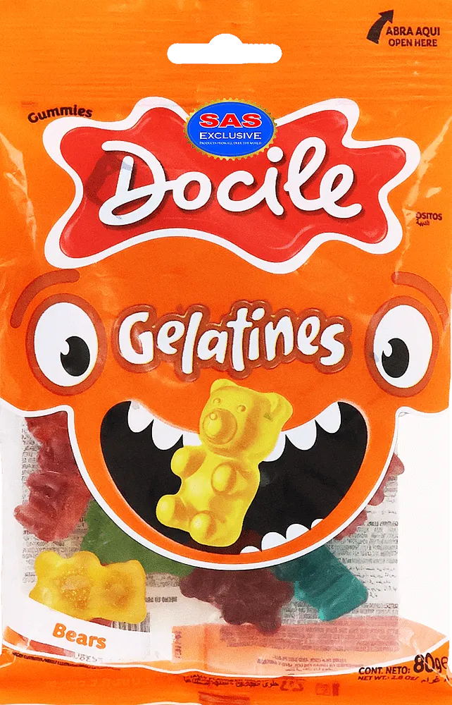 Jelly candies "Docile Gelatines Bears" 80g
