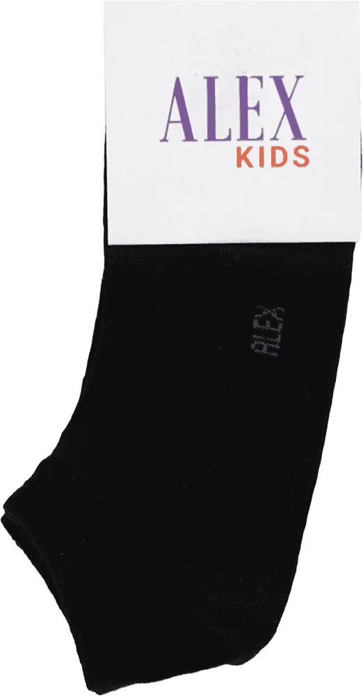 Black socks "Alex Kids"
