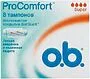 Tampons "o.b. Pro Comfort Silk Touch Super" 8pcs.