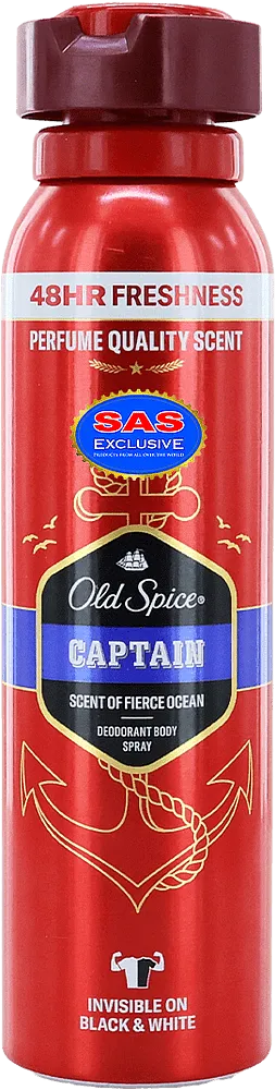 Antiperspirant-deodorant "Old Spice Captain" 150ml
