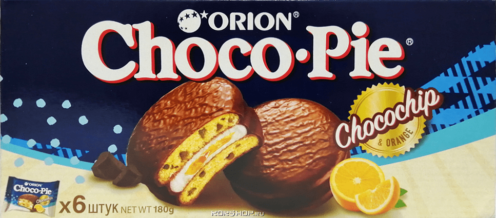Печенье в шоколаде "Choco Pie" 180г
