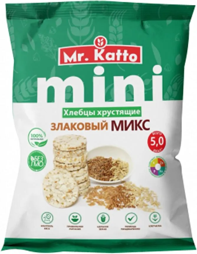 Cereal crispbreads "Dr. Katto Mini" 70g