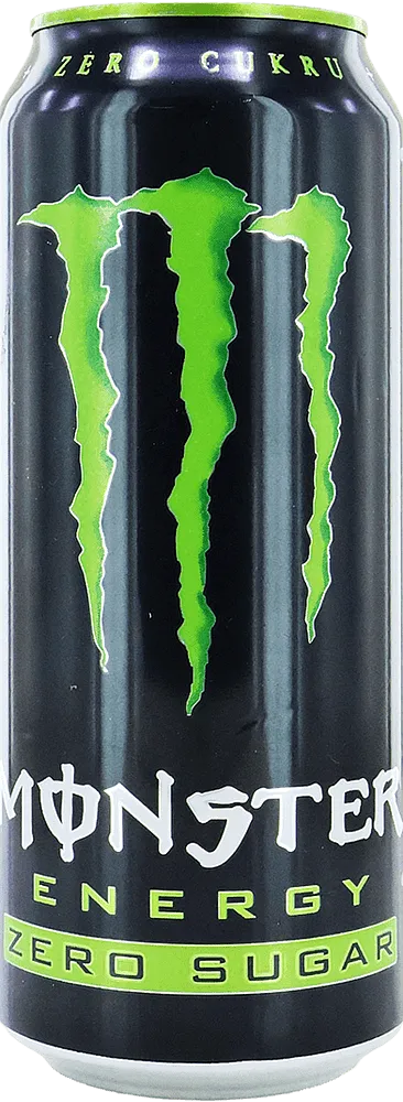Էներգետիկ գազավորված ըմպելիք «Monster Energy Zero» 500մլ