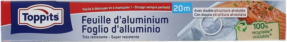 Փայլաթիթեղ «Toppits» 20մ
