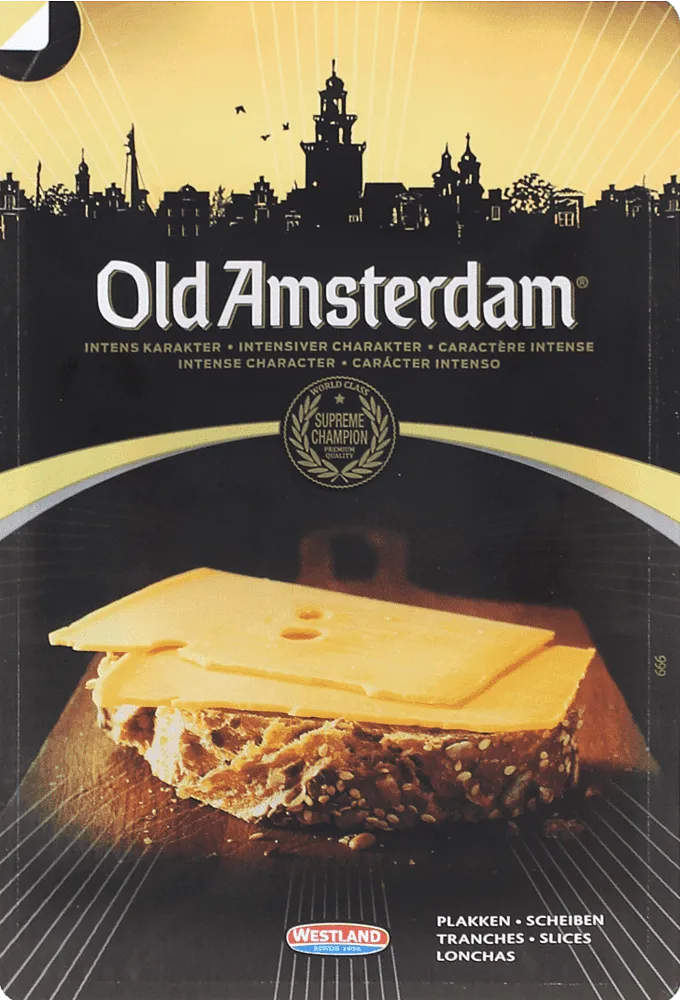 Sliced gouda cheese "Old Amsterdam" 150g
