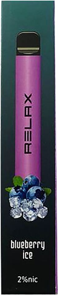 Electric pods "Relax" 800 puffs, Blueberry ice
