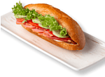 Սենդվիչ խոզապուխտով «Տնական»