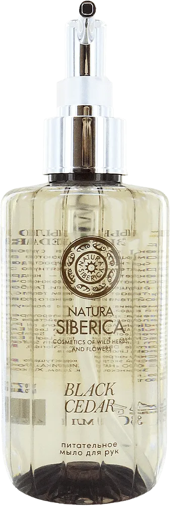 Liquid soap "Natura Siberica Black Cedar" 300ml
