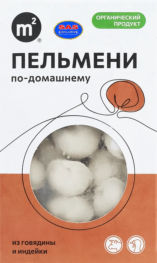 Пельмени домашние "M2 Органик" 450г