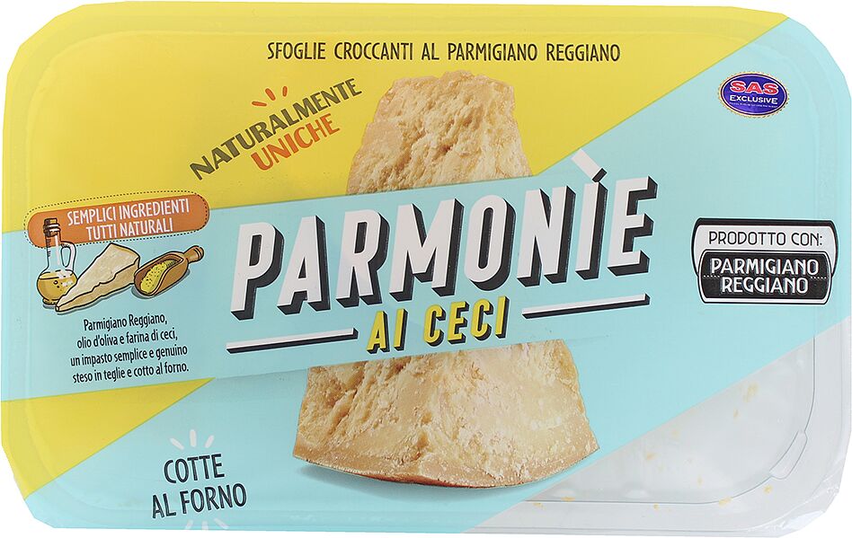 Cheese chips "Parmonie Al Ceci" 75g
