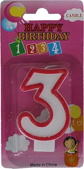 Մոմ ծննդյան N3