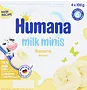 Աղանդեր կաթնային բանանի «Humana Milk Minis Banana» 4*100գ