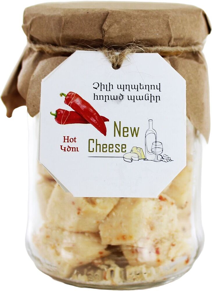 Buried cheese with chili pepper "New Dairy" 320g

