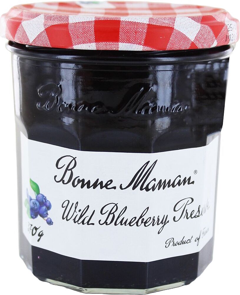 Jam "Bonne Maman" 370g Wild blueberry
