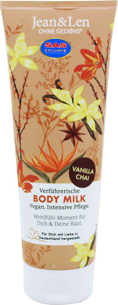 Body milk "Jean & Len" 250ml