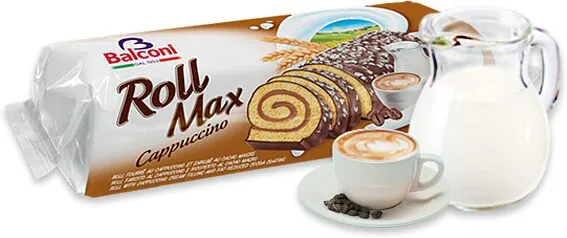 Sponge roll with cappuccino flavor "Balconi" 300g