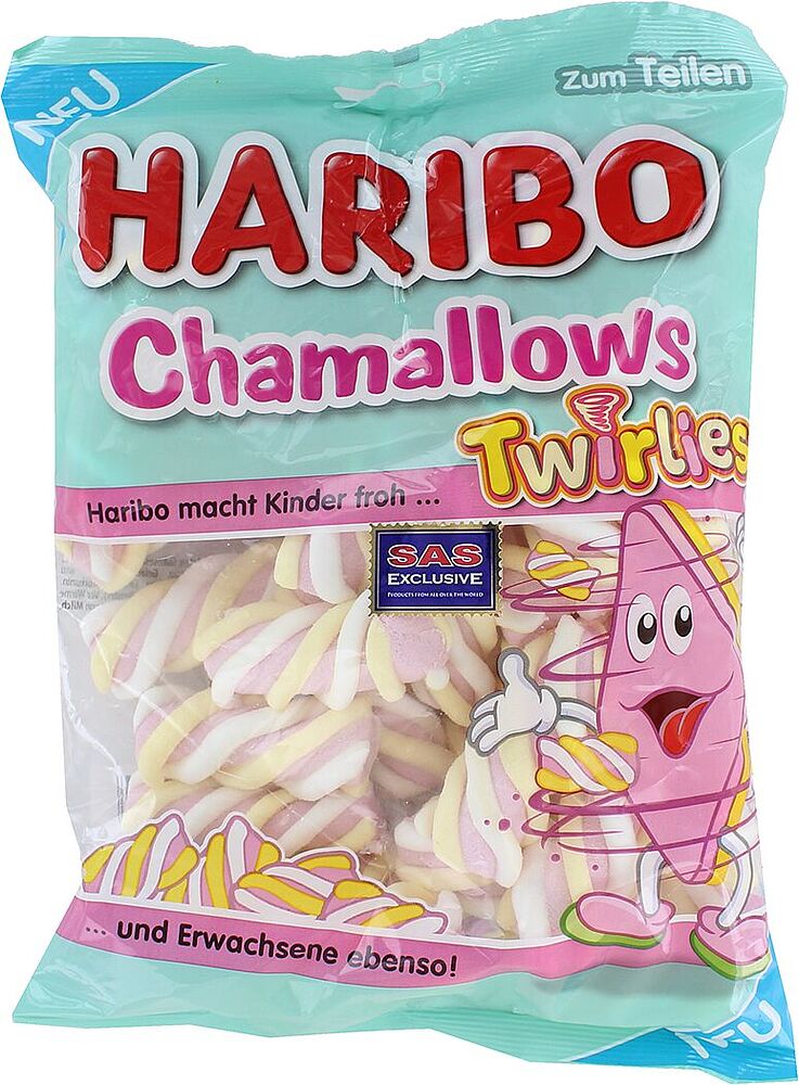 Պաստեղ «Haribo Chamallows Twirlies» 200գ
