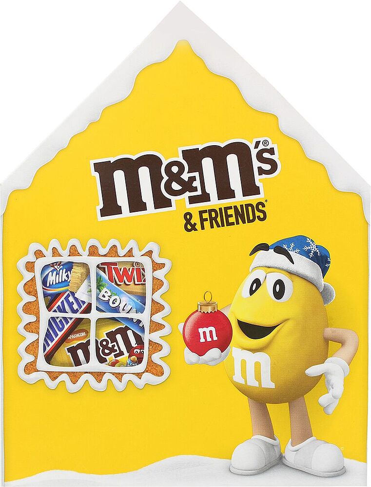Набор шоколадных конфет "M&M's & Friends" 236г