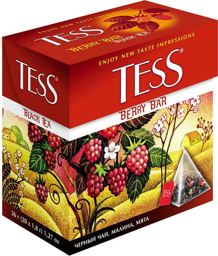 Black Tea  "Tess Berry Bar" 20*1․8g
