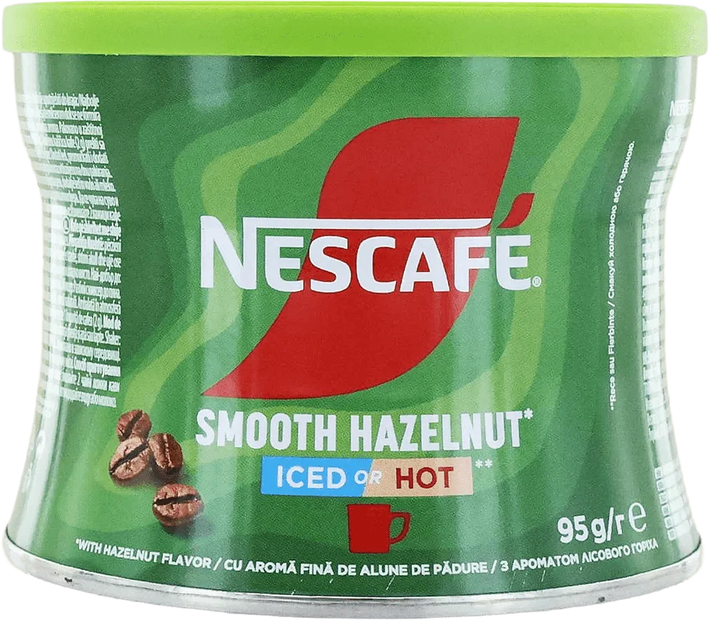 Instant coffee "Nescafe Smooth Hazelnut" 95g
