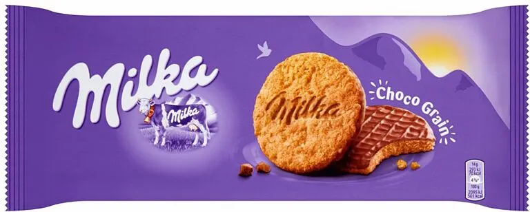 Chocolate cookies "Milka Choco Grains" 126g 