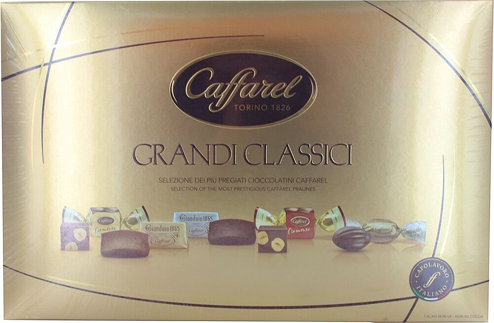 Շոկոլադե կոնֆետների հավաքածու «Caffarel I Grandi classici» 250գ