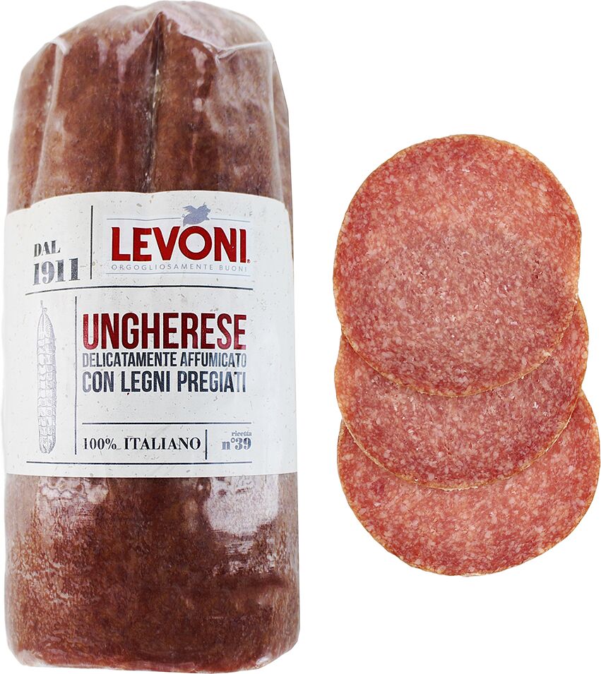 Smoked salami sausage "Levoni"