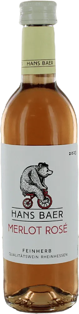 Rose wine "Hans Baer Merlot" 250ml
