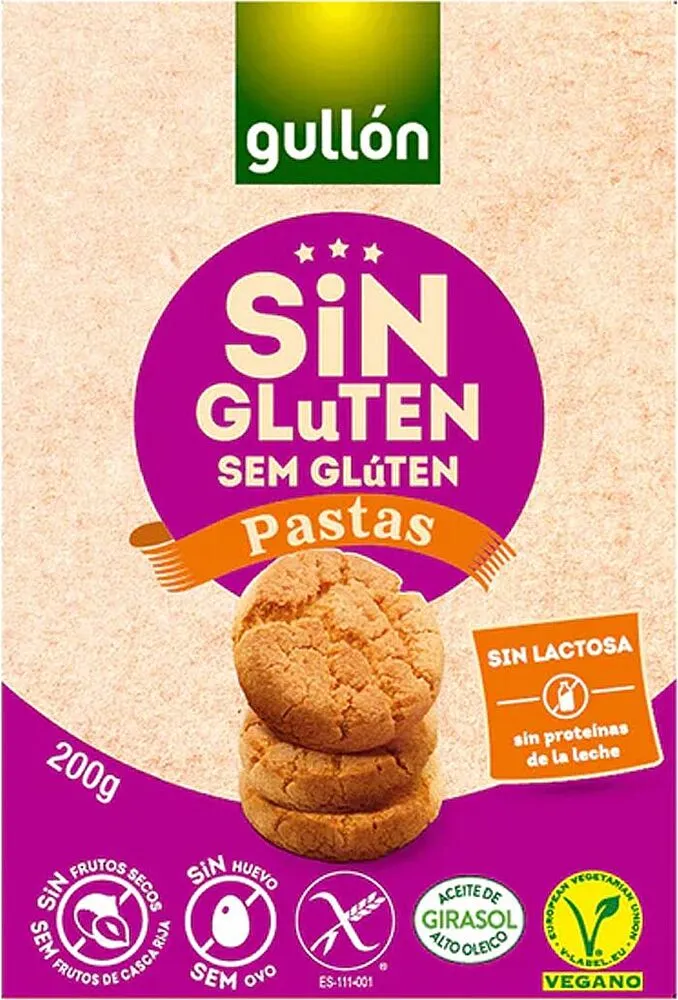 Gluten free cookies "Gullon Pastas" 200g
