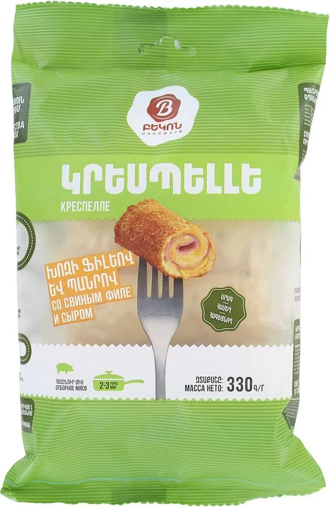 Crespelle "Bacon" 330g
