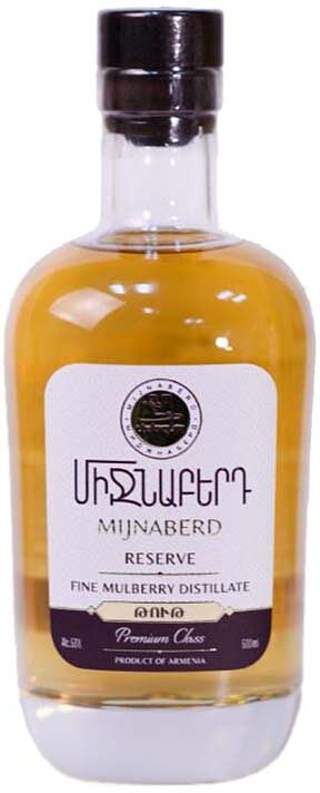 Mulberry distillate "Mijnaberd" 0.5l