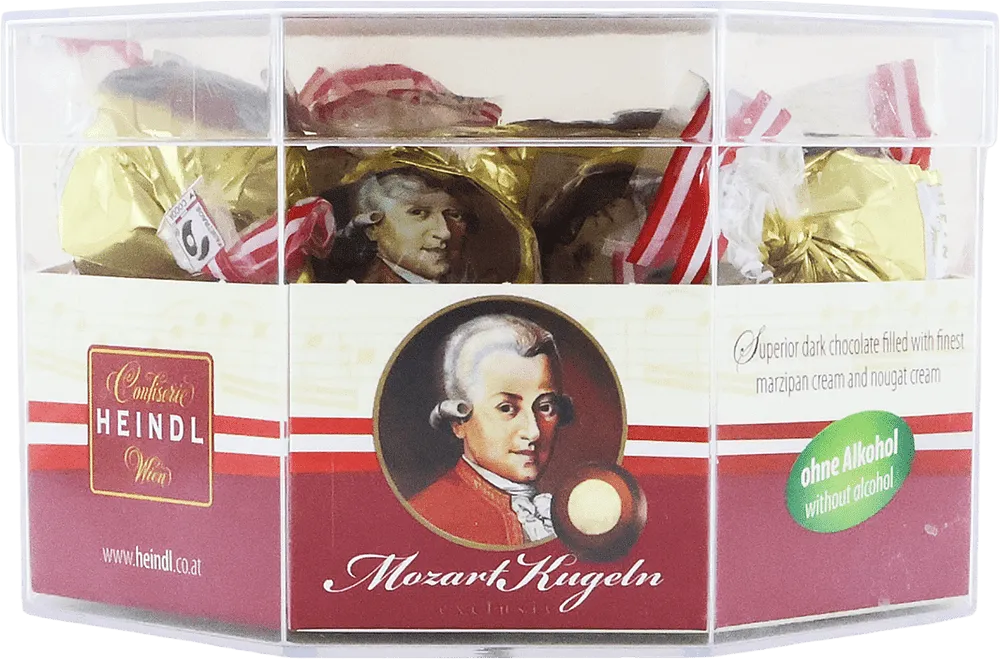 Набор шоколадных конфет "Heindl Mozart Kugeln" 180г