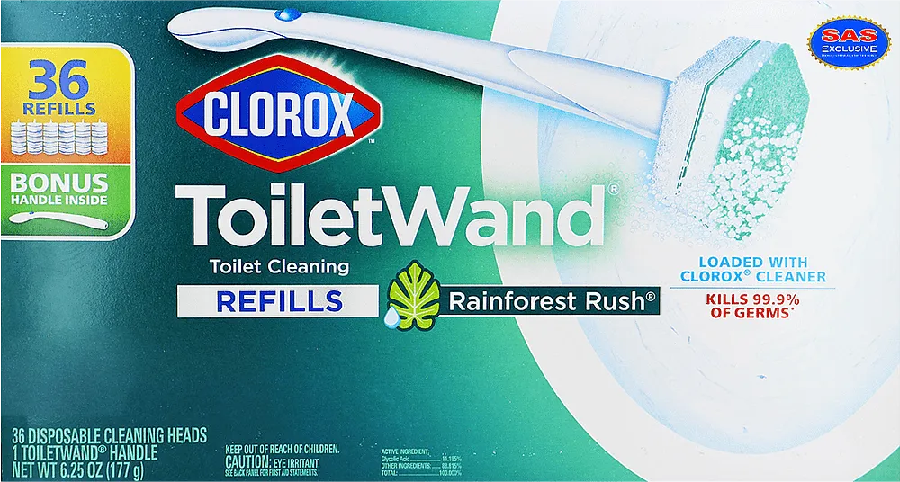 Toilet cleaning sponges "Clorox Toilet Wand" 36 pcs