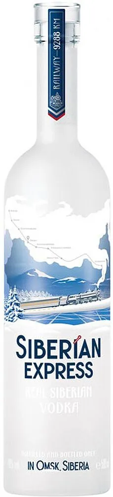 Vodka "Siberian Express" 0.5l