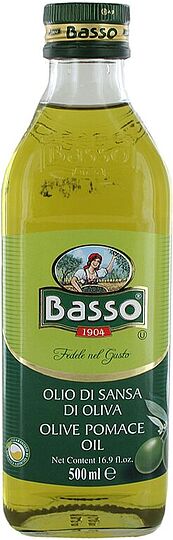 Ձեթ ձիթապտղի  «Basso»500մլ