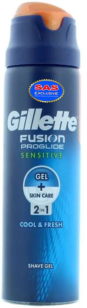 Սափրվելու գել «Gillette Fusion Proglide 2in1» 170մլ