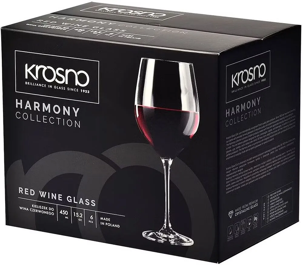 Glass "Krosno" 6 pcs
