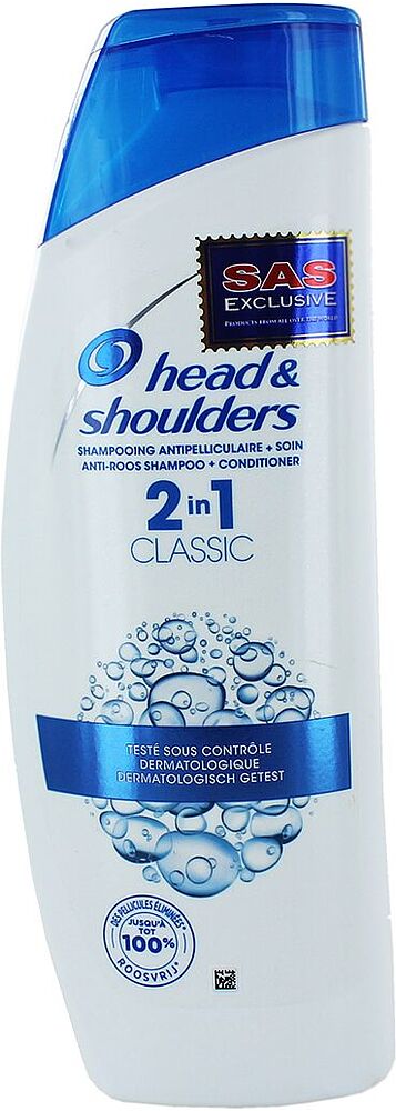Shampoo-conditiner "Head & Shoulders Classic" 480ml