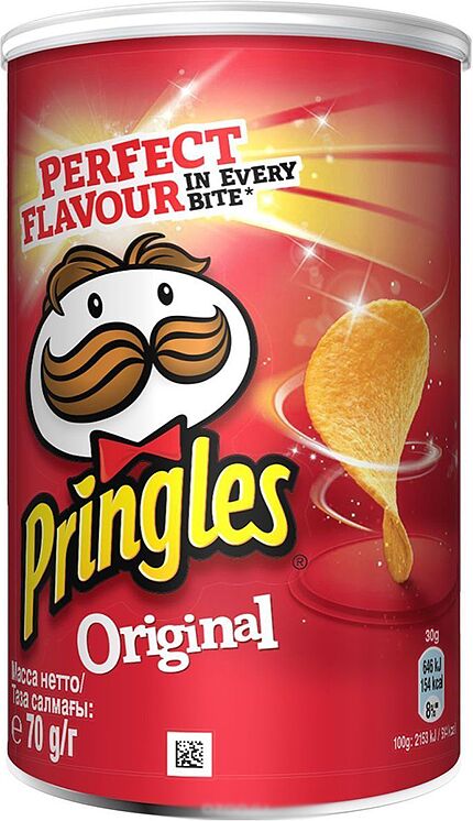 Чипсы оригинальные "Pringles" 70г
