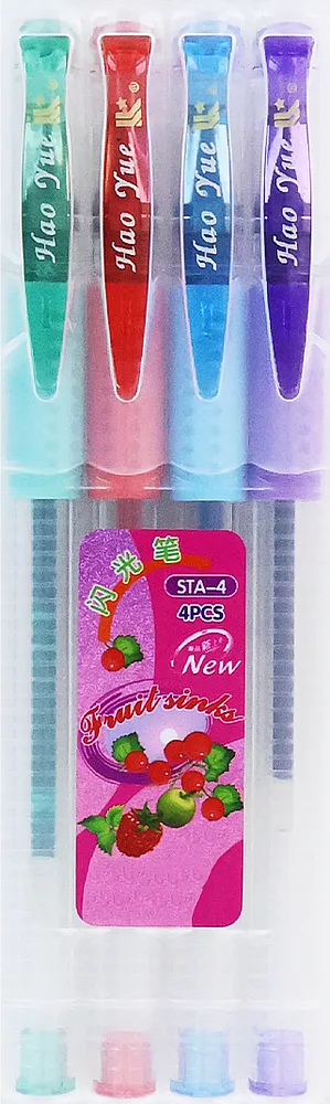 Գրիչ գունավոր «Fruit Sinks» 4 հատ
