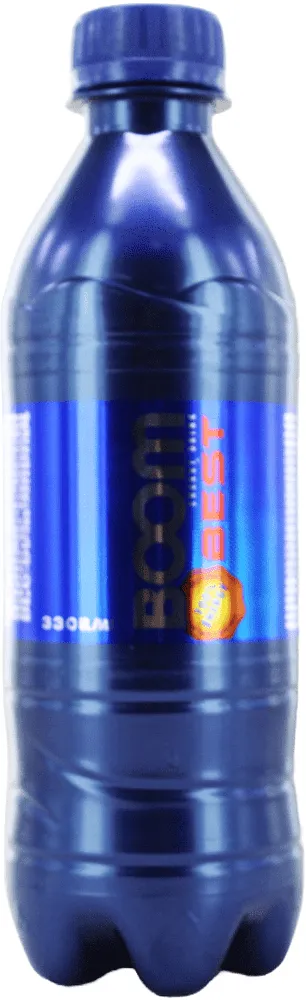 Carbonated energy drink "Boom Best" 330ml
