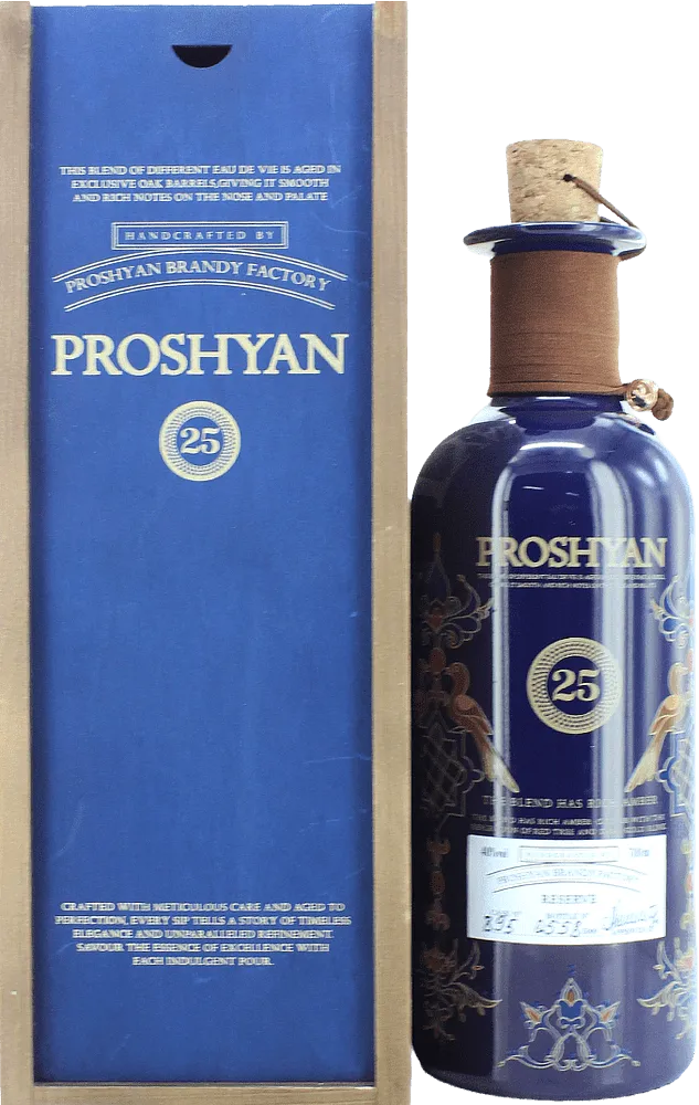 Cognac "Proshyan Reserve 25*" 0.7l