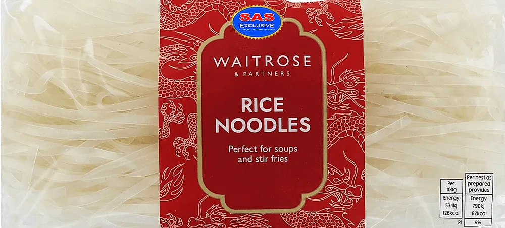 Լապշա բրնձի «Waitrose & Partners Rice Noodles» 180գ