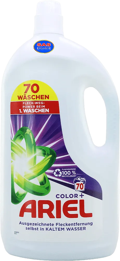 Color washing gel "Ariel Color+" 3500ml
