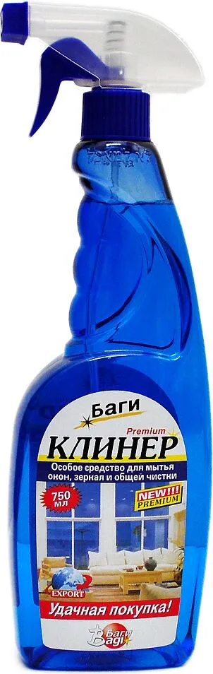 Glass cleaner ''Bagi Premium'' 750ml