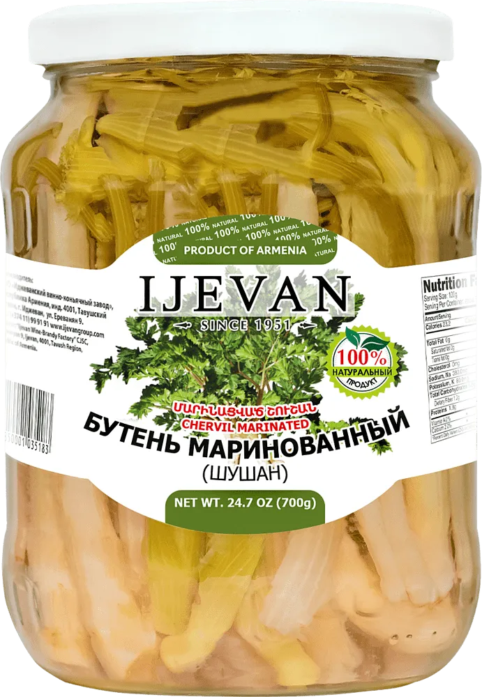 Chervil pickled "Ijevan" 700g

